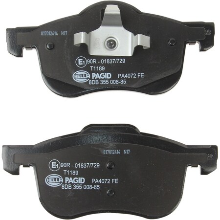 Pagid Brakes Disc Brake Pad, 355008851 355008851